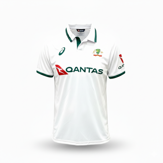 Australian Fan Jersey – Qantas & Westpac Edition (White & Yellow)