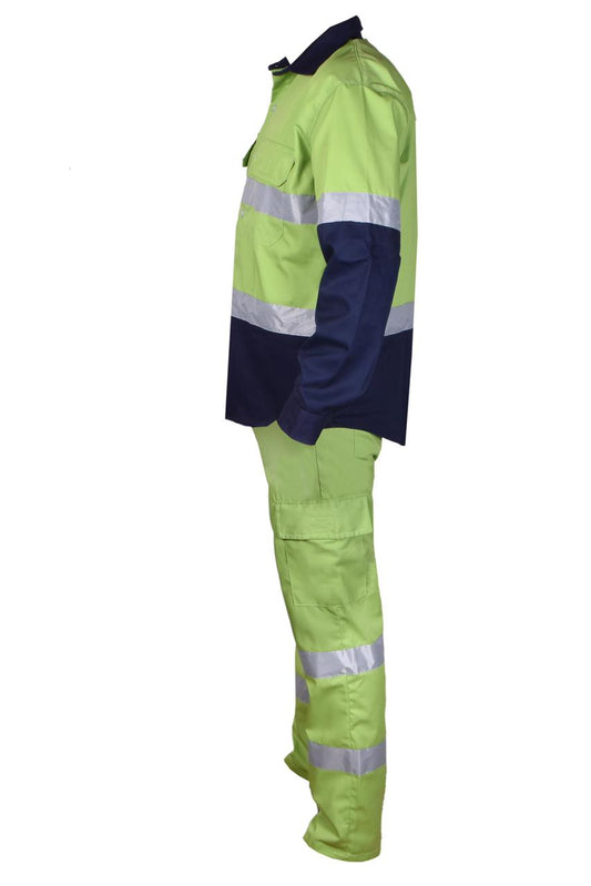 High Visibility Reflective Safety Suit – Workwear for Construction & Industrial Use
