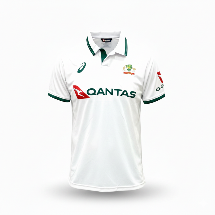 Australian Fan Jersey – Qantas & Westpac Edition (White & Yellow)