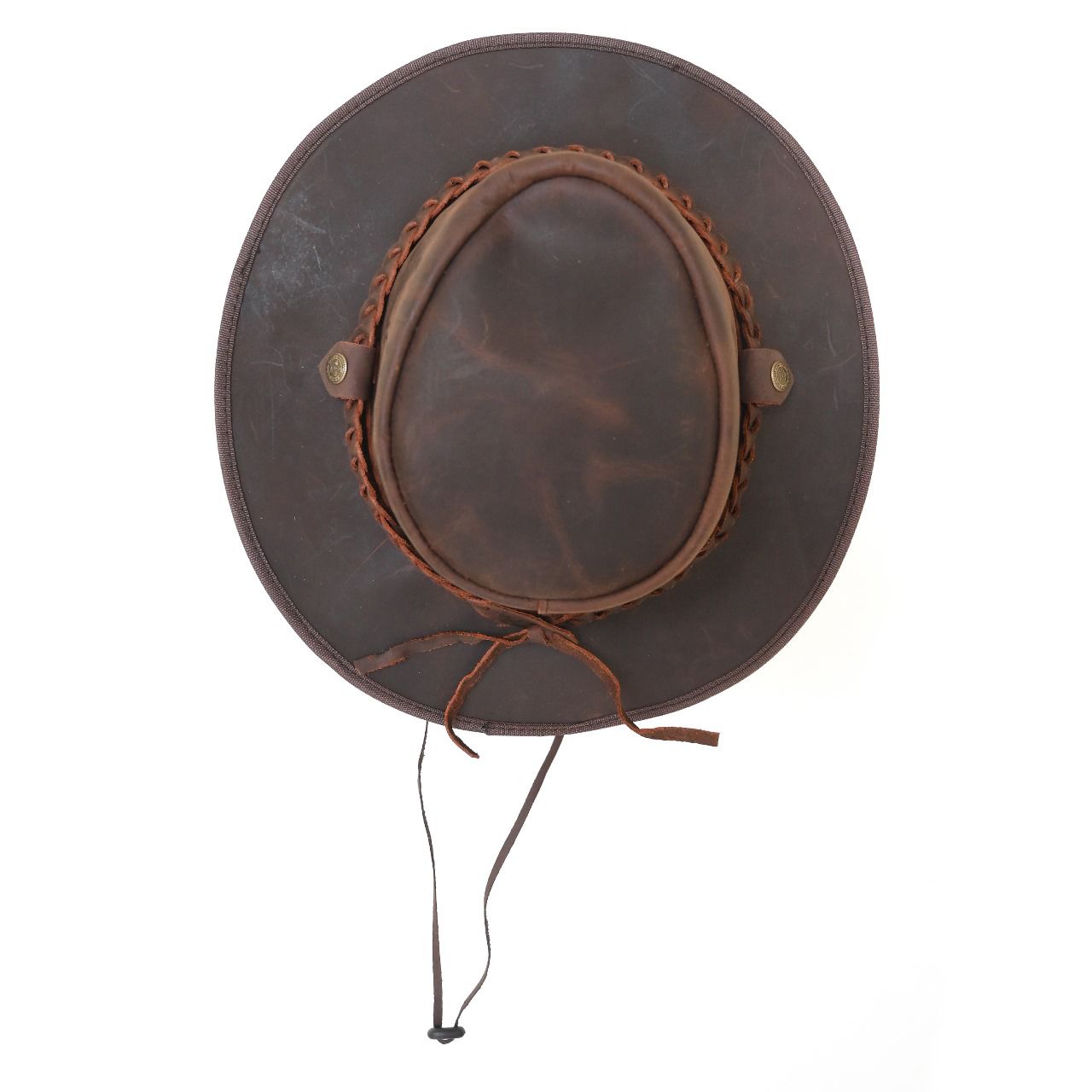 Premium Handcrafted Leather Hat – Durable & Stylish Outdoor Headwear