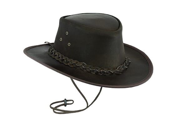 Premium Handcrafted Leather Hat – Durable & Stylish Outdoor Headwear