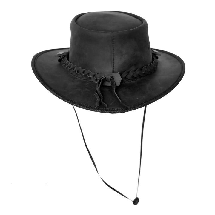 Premium Handcrafted Leather Hat – Durable & Stylish Outdoor Headwear