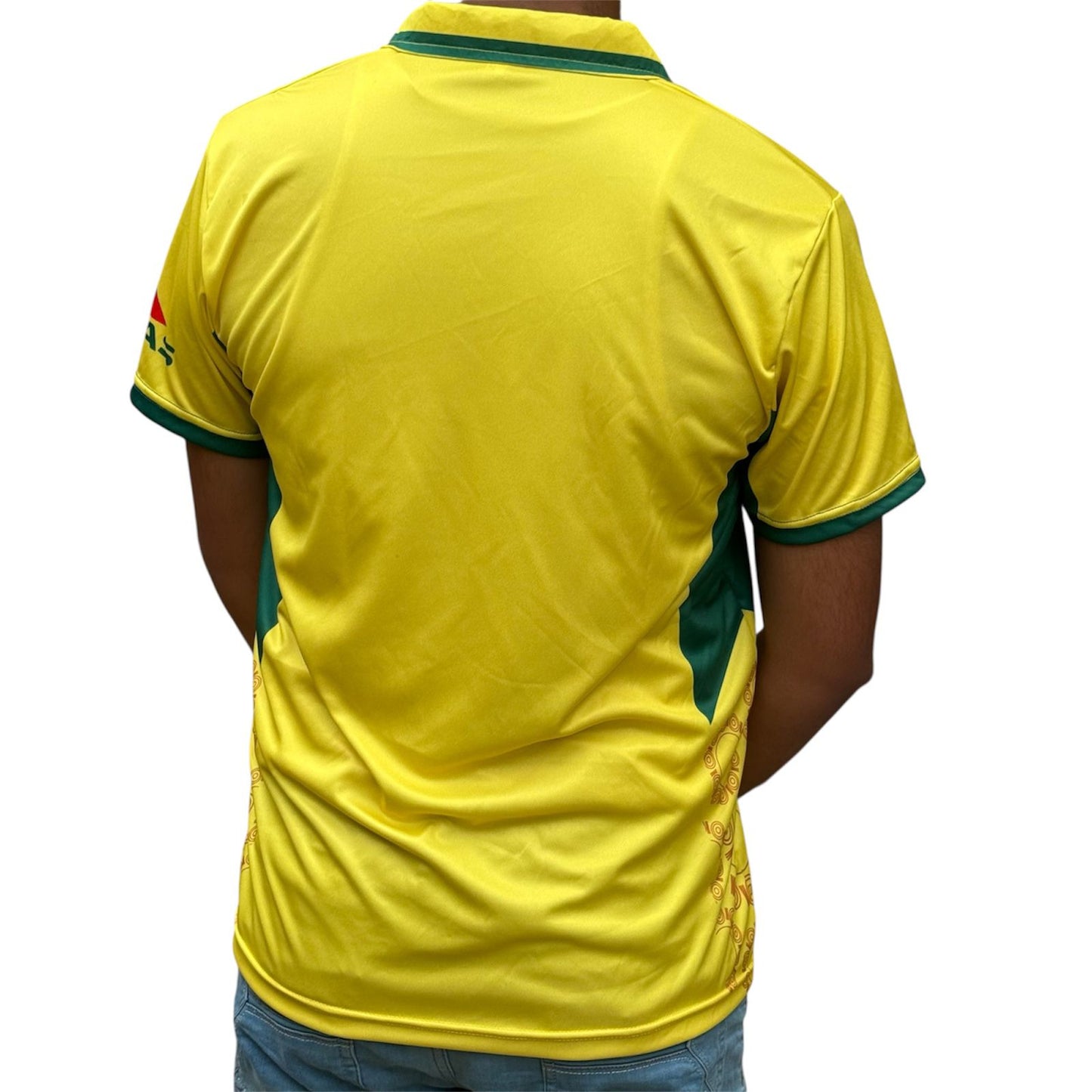 Australian Fan Jersey – Qantas & Westpac Edition (White & Yellow)