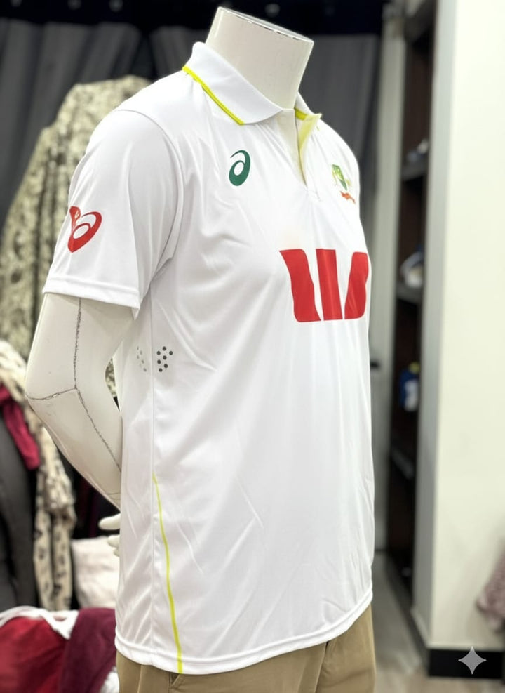 Australian Fan Jersey – Qantas & Westpac Edition (White & Yellow)